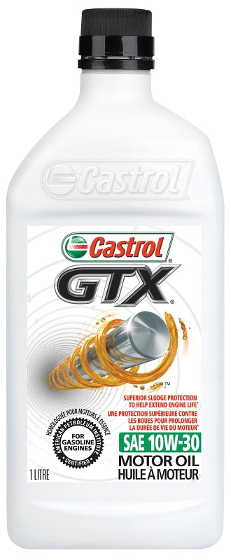 Castrol GTX 00013-42 Motor Oil, 10W-30, 1 L