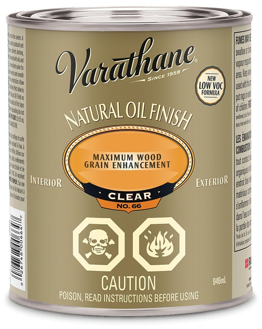 Varathane Y6641 Finish, Liquid, Clear, 946 mL