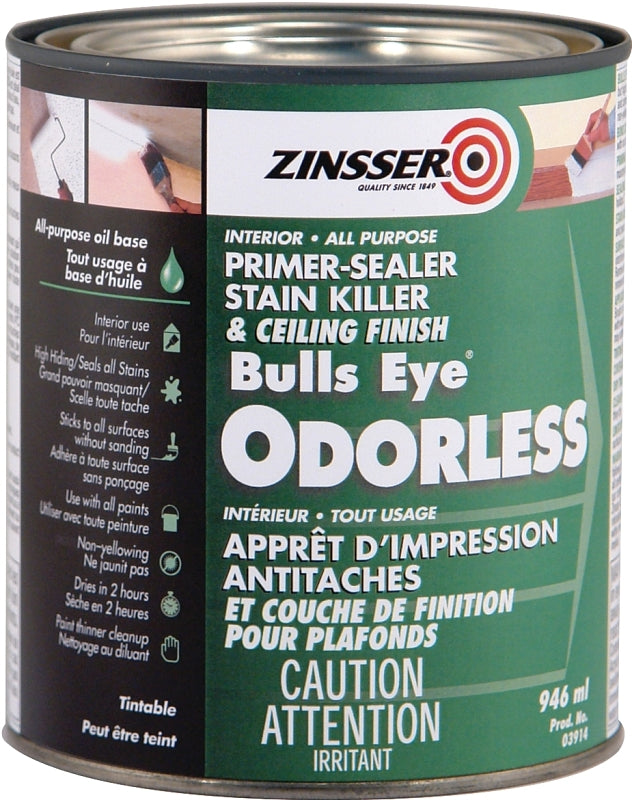 Zinsser 248264 Stain Blocker, White, 946 mL, Can