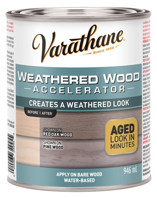Varathane 317176 Wood Accelerator, Gray, Liquid, 946 mL