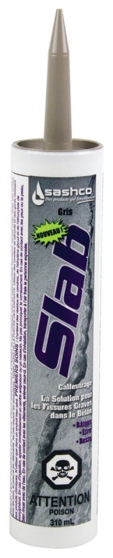 Slab 16810 Concrete Patch Sealant, Gray, 10.5 oz Cartridge