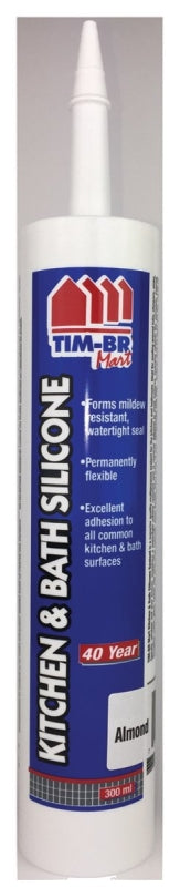 Flame Control WZ06304 Silicone Sealant, Almond, 300 mL