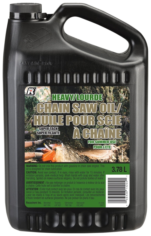 Recochem 14-204CHEP Heavy Chainsaw Oil, Red, 392 deg F Flash, 3.78 L