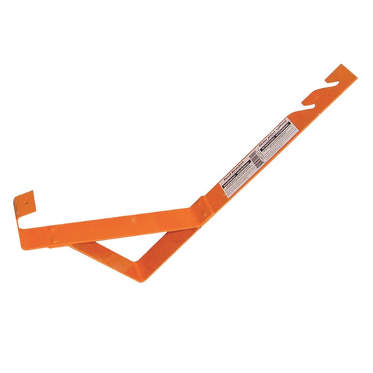 Pylex 14011 Roof Bracket, Steel, Orange, Baked Powder-Coated