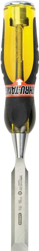 Stanley 16-976 Chisel, 5/8 in Tip, 9 in OAL, Chrome Carbon Alloy Steel Blade, Ergonomic Handle
