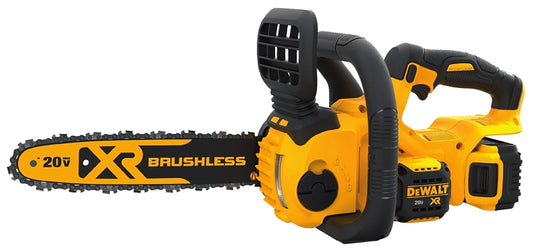 DeWALT DCCS620P1 Chainsaw Kit, 5 Ah, 20 V Battery, Lithium-Ion Battery, 12 in L Bar/Chain, 3/8 in Bar/Chain Pitch