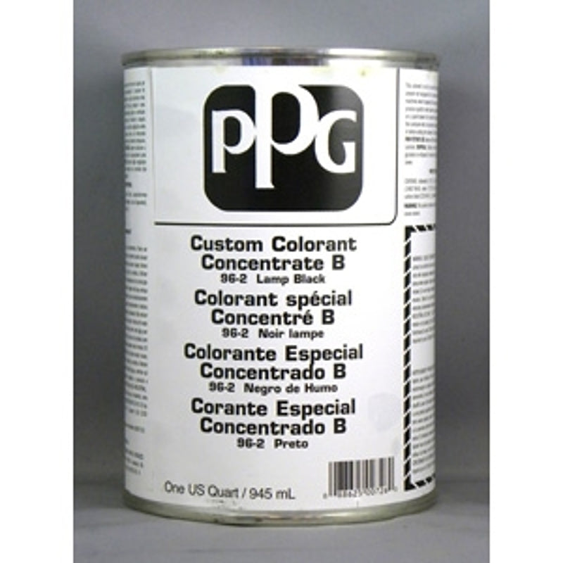 PPG 96-2 946ML Paint Colorant, Liquid, Black, 946 mL