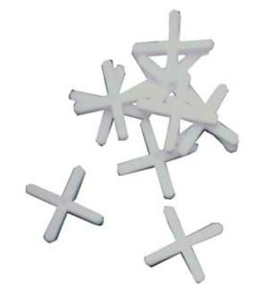 Richard 102340 Floor Tile Spacer, Plastic, White