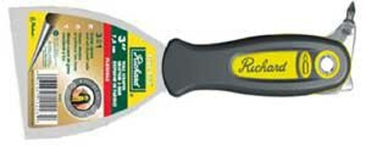 Hyde Richard Series 01426 6IN Wall Scraper, 6 in L Blade, Carbon Steel Blade, Full Tang Blade, Ergonomic Handle