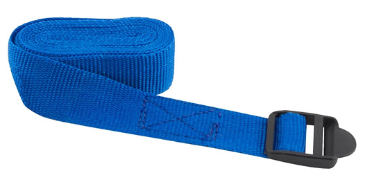 Erickson 08200 Handy Strap, 1 in W, 6 ft L, Blue, 300 lb Working Load