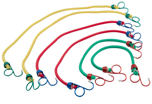 Erickson 06659 Bungee Cord, Assorted, Hook End