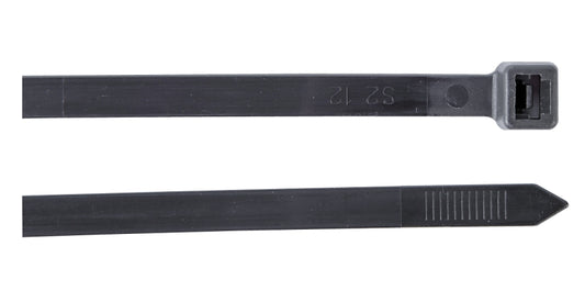 GB 45-518UVBN Cable Tie, 6/6 Nylon, Black