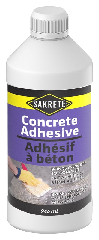 Sakrete 12212001 Adhesive, Milky White, 946 mL, Bottle