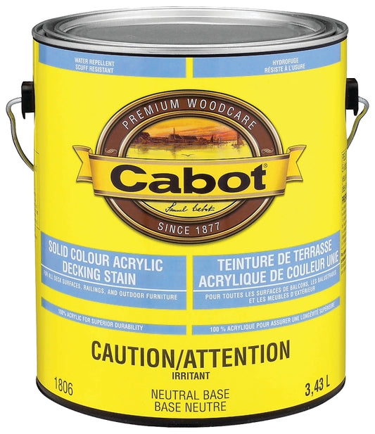 Cabot 1806C Siding Stain, 1 gal