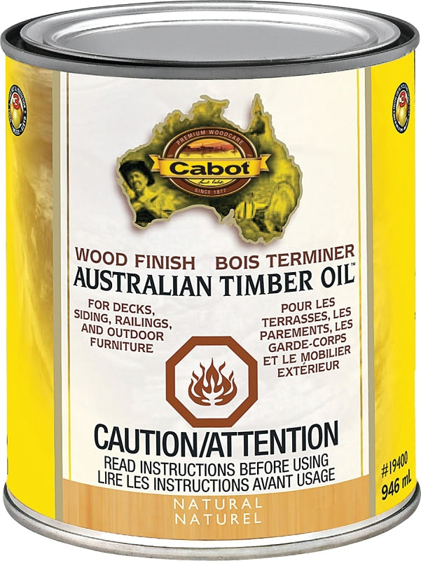 Cabot 19400 19400C Australian Timber Oil, Liquid, 946 mL