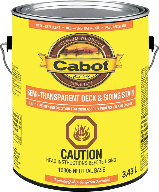 Cabot 16300 Series 16306C Deck and Siding Stain