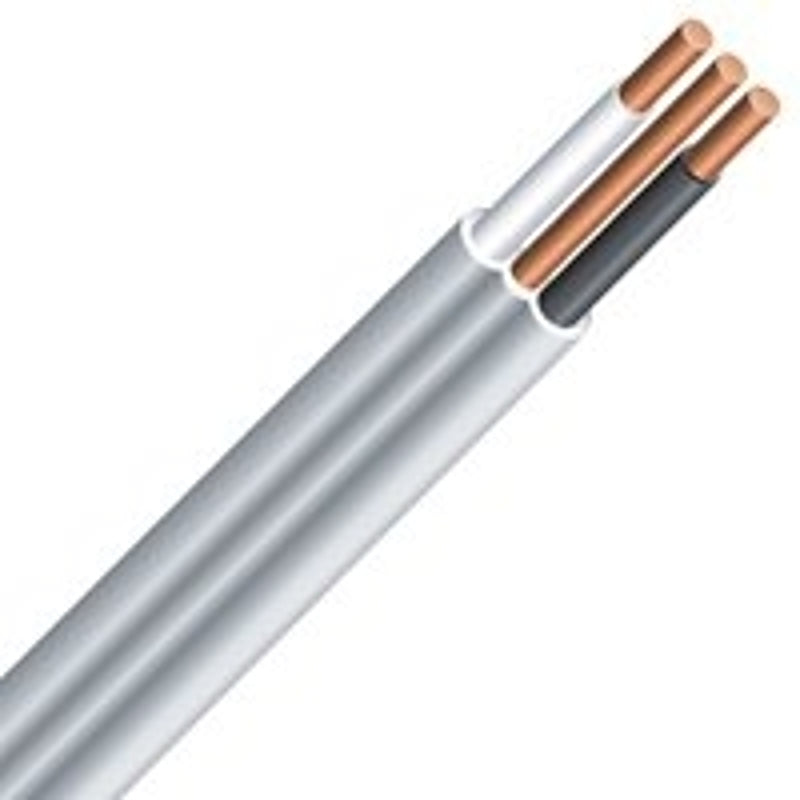 Romex 47174815 Building Wire, 14 AWG Wire, 2 -Conductor, 150 m L, Copper Conductor, PVC Insulation, Nylon Sheath