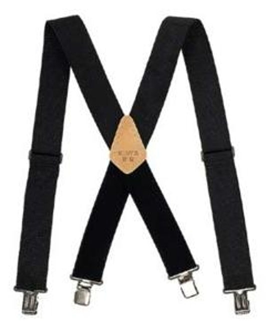 Kuny's Tool Works Series SP17BL Suspender, Elastic, Black