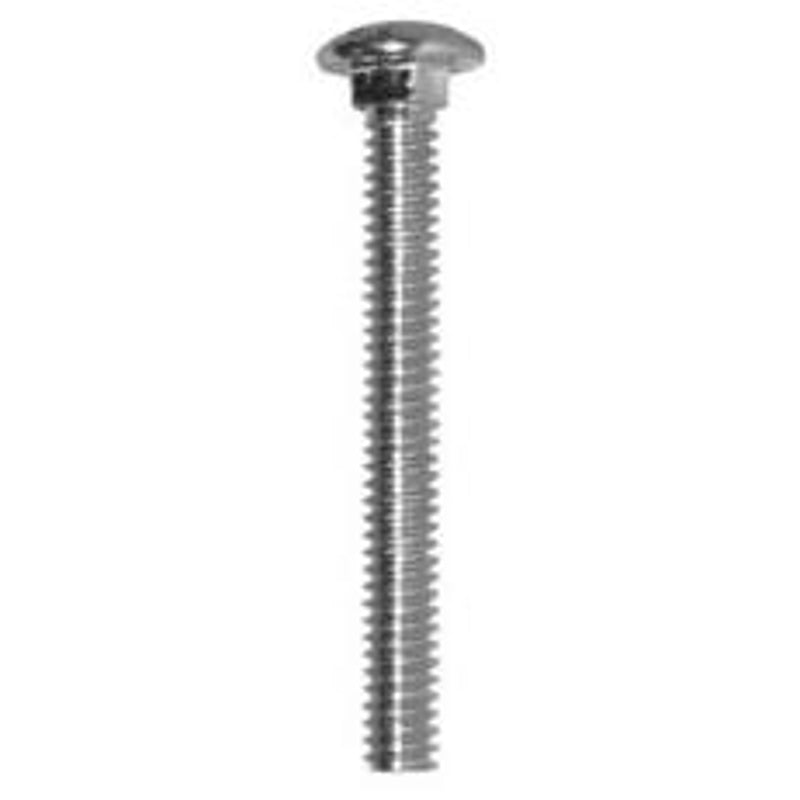 Reliable CBHDG1210CT Carriage Bolt, 1/2-13 Thread, Coarse Thread, 10 in OAL, Galvanized Steel, A Grade