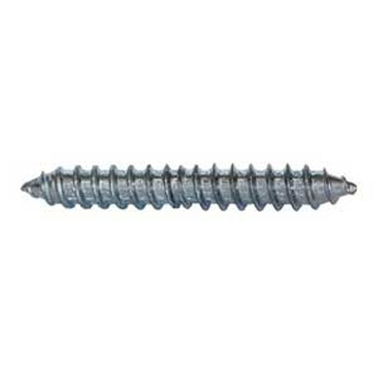 Reliable DZ5163MR Dowel Screw, 5/16-9 Thread, 3 in L, Regular Point, Steel, Zinc