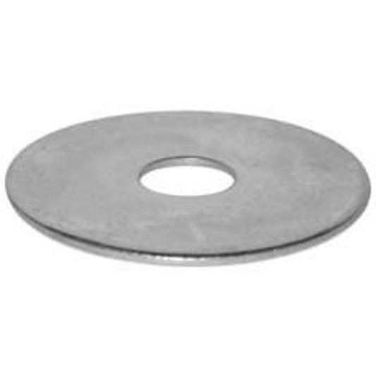 Reliable FWZ316MR Fender Washer, 15/64 in ID, 1-1/64 in OD, 1/16 in Thick, Steel, Zinc