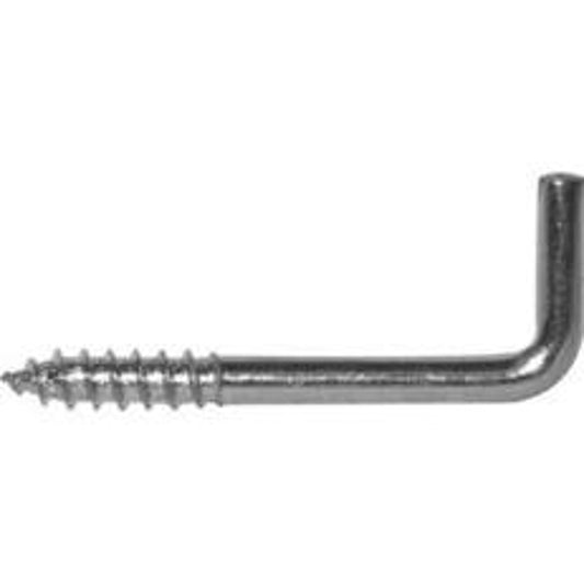 Reliable COHZ2MR Cornice Screw Hook, 2 in L, Zinc