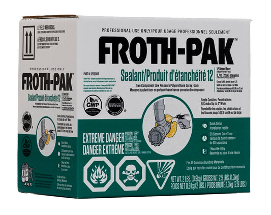 DuPont Froth-Pak Series 12030015 Foam Sealant Kit, 16.8 lb