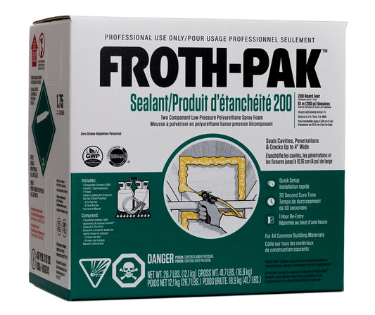 DuPont Froth-Pak Series 12031869 Foam Sealant Kit, 41.7 lb