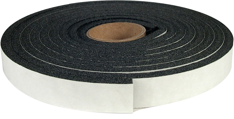 Climaloc CF12009 Foam Tape, 3/4 in W, 9.8 ft L, 1/4 in Thick, Polyethy ...
