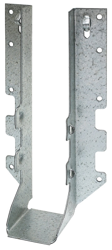 Simpson Strong-Tie LUS Series LUS210 Joist Hanger, 7-13/16 in H, 1-3/4 in D, 1-9/16 in W, Steel, Galvanized/Zinc, Face