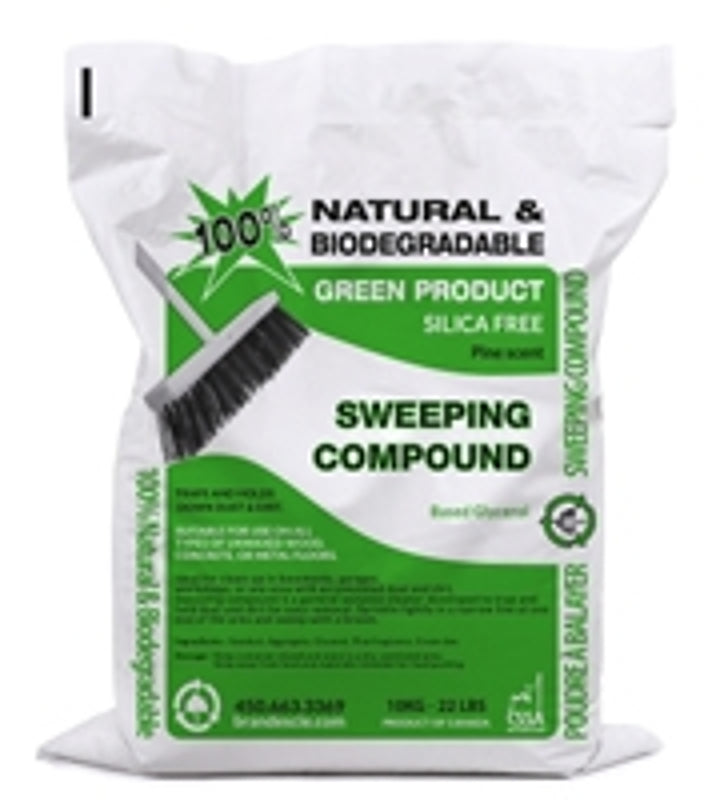 Bran De Scie Economique PINE-SWEEP SC-PAB-10KG Sweeping Compound, 10 kg Bag, Powder, Slight Pine