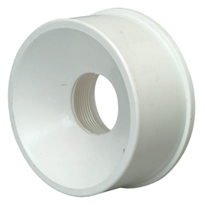 IPEX 40416 Reducing Pipe Bushing, 4 x 1-1/2 in, Spigot x FPT, PVC