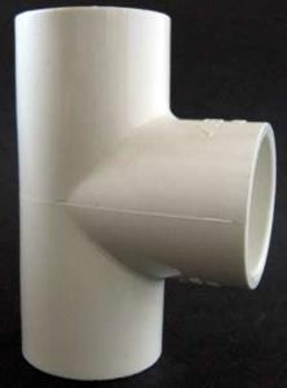 IPEX 435777 Pipe Tee, 1 in, Socket, PVC, White, SCH 40 Schedule, 150 psi Pressure