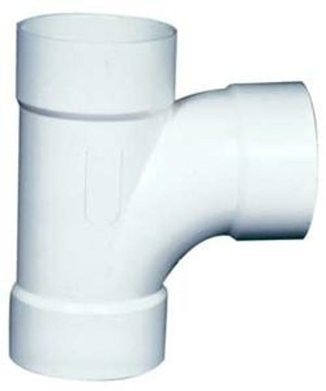 IPEX 040155 Pipe Tee Wye, 3 in, Hub, PVC