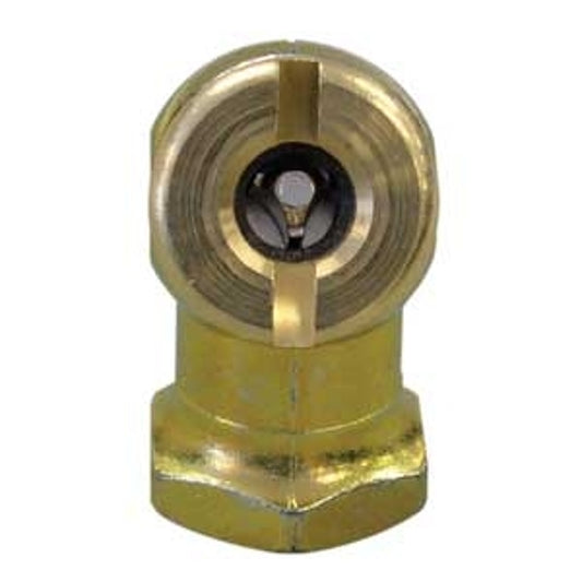 Topring 88.611 Ball Foot Air Chuck, 1/4 in, FNPT, Brass