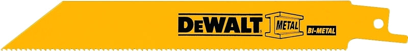 DeWALT DW4808B25 Reciprocating Saw Blade, 3/4 in W, 6 in L, 14 TPI