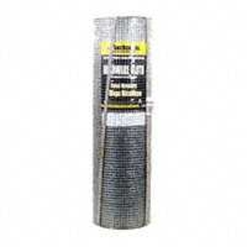 Jackson Wire 11 05 25 13 Hardware Cloth, 50 ft L, 36 in W, 23 Gauge, 1/4 x 1/4 in Mesh, Galvanized