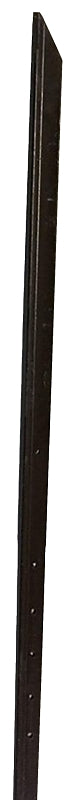 Acculink FT127 Heavy-Duty T-Post, 7 ft H, Steel, Brown