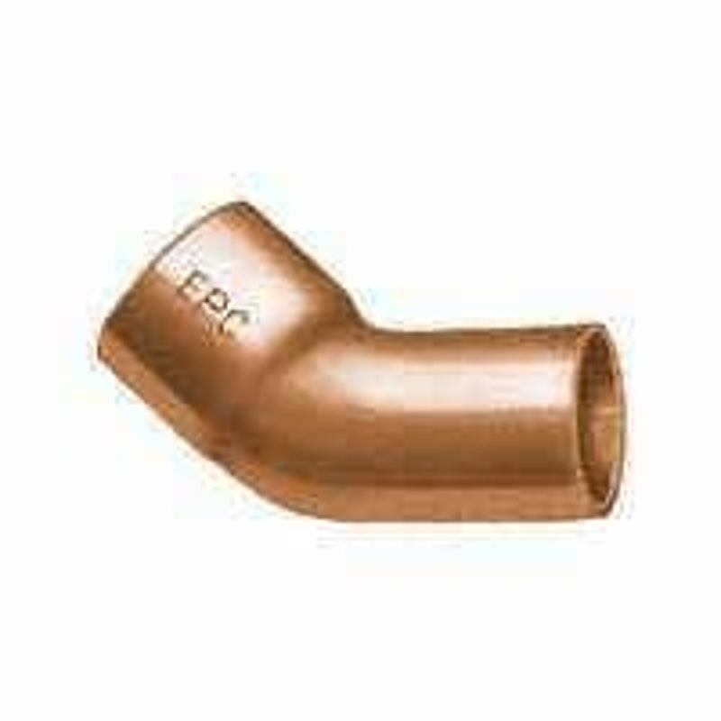 aqua-dynamic 9004-503 Street Pipe Elbow, 1/2 in, Sweat x FTG, 45 deg Angle, Copper