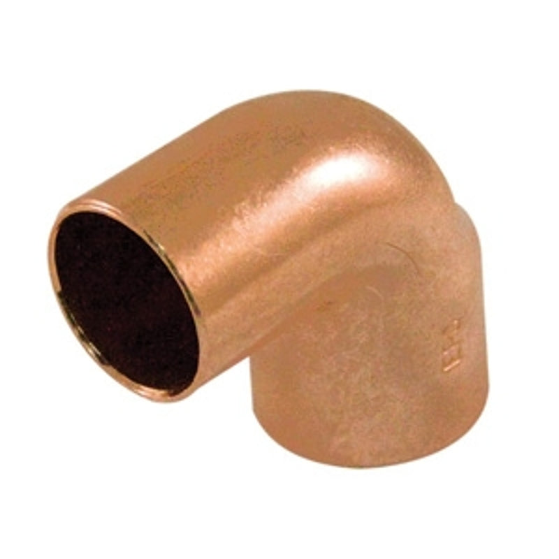 aqua-dynamic 9003-504 Street Pipe Elbow, 3/4 in, Sweat x FTG, 90 deg Angle, Copper