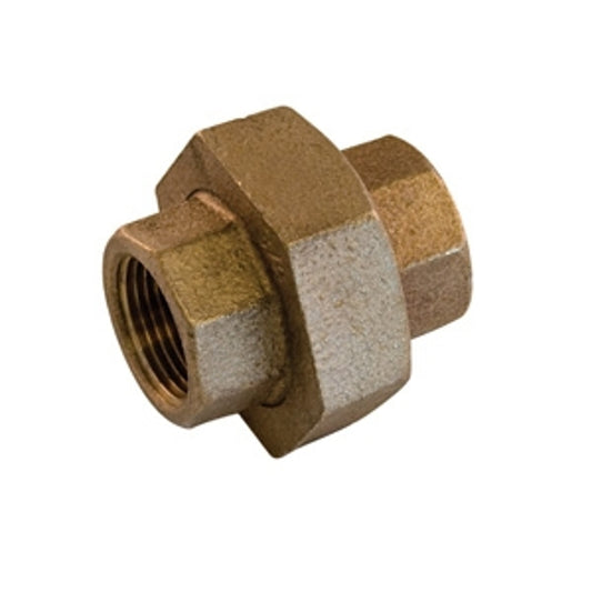 aqua-dynamic 4499-004 Pipe Union, 3/4 in, FPT, Bronze