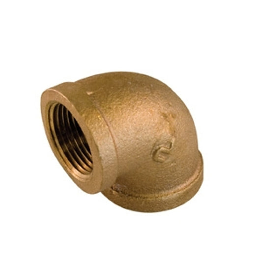 aqua-dynamic 4490-005 Pipe Elbow, 1 in, FPT, 90 deg Angle, Bronze