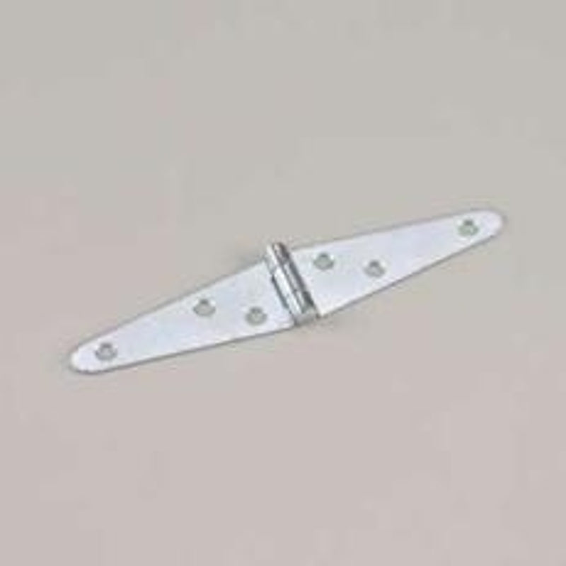 Onward 902XBC Light-Duty Strap Hinge, 28 mm H Frame Leaf, Steel, Zinc, Non-Removable Pin, 12 lb