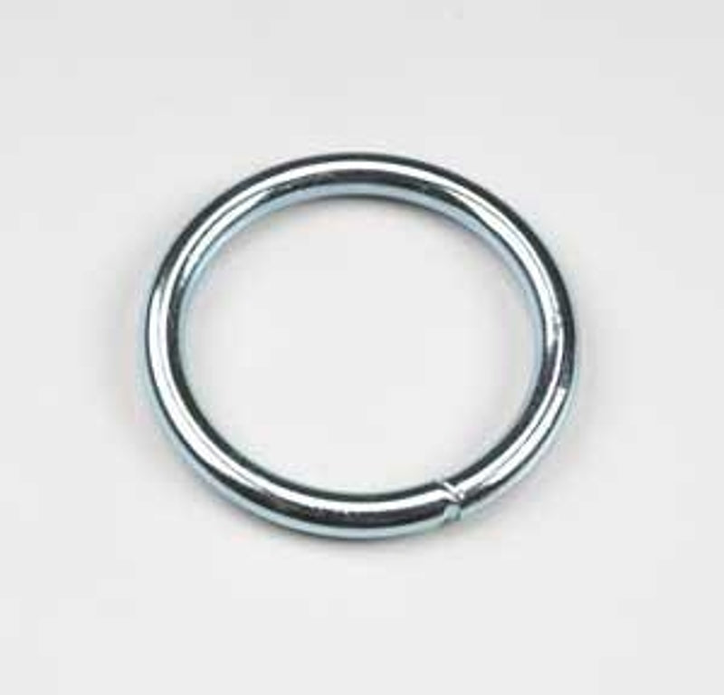 Onward 3153XBC Ring, 300 lb Working Load, 1-1/2 in Dia Ring, 0.233 in Dia Wire, Steel, Zinc