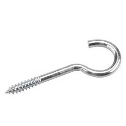 Onward 2169SSBC Screw Hook with Lag Thread, 4-3/8 in L, Stainless Steel