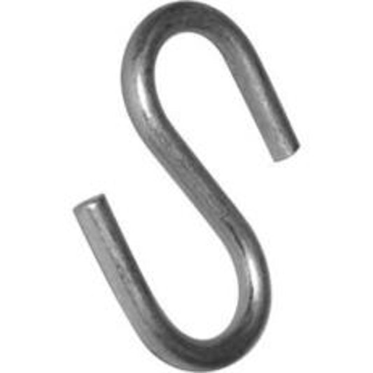 Reliable SHZ1MR S-Hook, 1/8 in Dia Wire, Zinc