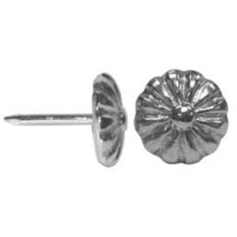 Reliable RNNMR Furniture Nail, 1/2 in L, Nickel