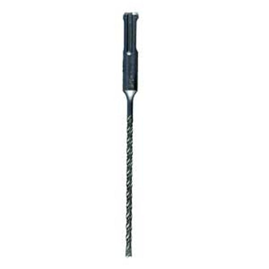 Task T75202 Rotary Hammer Drill Bit, 3/16 in Dia, 7 in OAL, 2-Flute, Hex, SDS Plus Shank