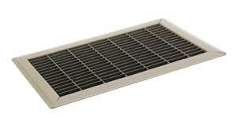 Imperial RG1208 Return Air Floor Grille, 16 in L, 8 in W, Rectangle, Steel, Brown