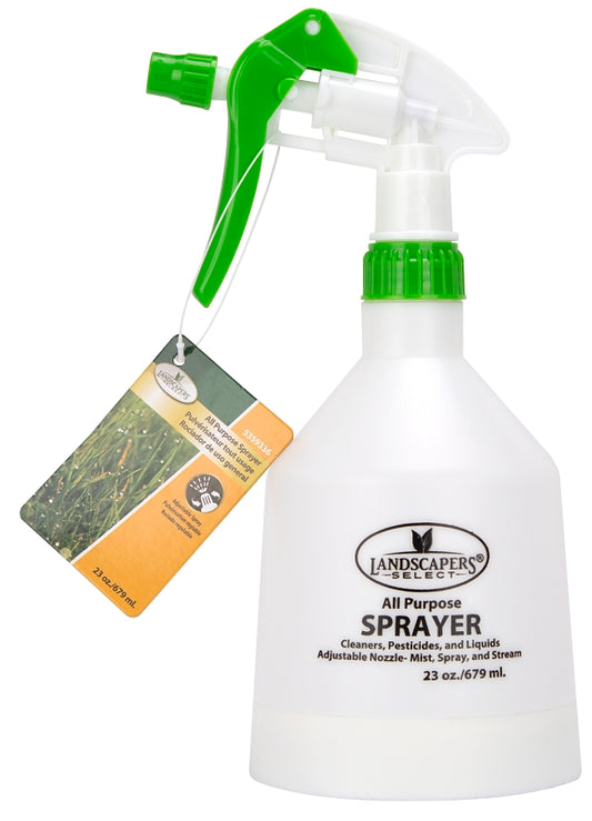 Landscapers Select SX-2058D(S) Spray Bottle, Adjustable Nozzle, PE, White